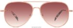 Warby Parker akıncı N8ZXX8891 Altın gül gözlük - Image 2