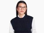 Warby Parker alvin N8ZXX8188 İngilizce mat meşe gözlük - Image 3