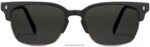 Warby Parker ames N8ZXX8702 cilalı gümüş ile jet siyah mat gözlük - Image 3