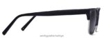 Warby Parker ames N8ZXX8702 cilalı gümüş ile jet siyah mat gözlük - Image 4