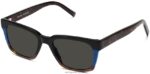 Warby Parker andre N8ZXX8676 çizgili mürekkep hokkası gözlük