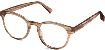 Warby Parker anlayışlı N8ZXX8122 kestane kristali gözlük