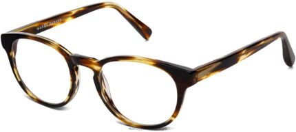 Warby Parker anlayışlı N8ZXX8125 çizgili sassafralar gözlük