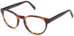 Warby Parker anlayışlı N8ZXX8126 çavdar kaplumbağası gözlük