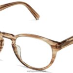 Warby Parker anlayışlı N8ZXX8521 kestane kristali gözlük