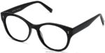 Warby Parker Annika N8ZXX8319 Jet Siyahı gözlük