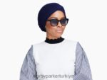 Warby Parker Annika N8ZXX8840 Jet Siyahı gözlük - Image 2