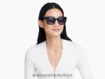 Warby Parker Aubrey N8ZXX8847 Jet Siyahı gözlük - Image 2