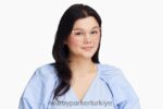 Warby Parker ava N8ZXX8585 Altın gül gözlük - Image 2