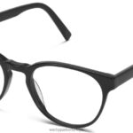 Warby Parker balina avcılığı N8ZXX866 Jet Siyahı gözlük