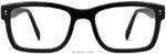 Warby Parker bataklıklar N8ZXX8154 Jet Siyahı gözlük - Image 4