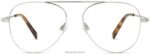 Warby Parker belmar N8ZXX8221 cilalı gümüş gözlük - Image 4