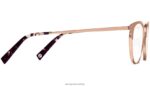Warby Parker Blair N8ZXX8570 Altın gül gözlük - Image 4
