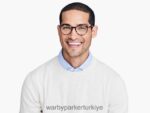 Warby Parker Blakeley N8ZXX8499 menekşe manolya gözlük - Image 3