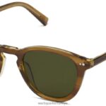 Warby Parker bowling oyunu N8ZXX8781 çizgili yosun gözlük