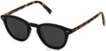 Warby Parker bowling oyunu N8ZXX8782 börek kaplumbağalı simsiyah gözlük