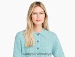 Warby Parker Brady N8ZXX8150 deniz camı gri gözlük - Image 3