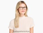 Warby Parker Brady N8ZXX8152 siyah mat tutulma gözlük - Image 3