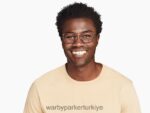 Warby Parker Callen N8ZXX8403 riesling ile kakao kristali gözlük - Image 2