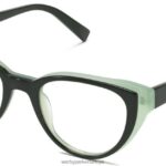 Warby Parker Camila N8ZXX8339 Mayorka naneli orman yeşili gözlük