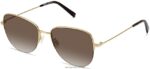 Warby Parker carlotta N8ZXX8833 cilalı altın gözlük