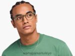Warby Parker Carlton N8ZXX8530 deniz yosunu kristali gözlük - Image 2
