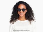 Warby Parker cawley N8ZXX8804 Jet Siyahı gözlük - Image 3