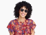 Warby Parker cawley N8ZXX8805 kristal duman gözlük - Image 3
