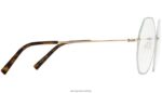 Warby Parker Celia N8ZXX8464 cilalı altın ile nane gözlük - Image 5