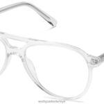Warby Parker cesur N8ZXX8200 kristal gözlük