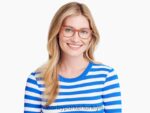 Warby Parker çetele N8ZXX8238 himalaya tuzu mat gözlük - Image 2