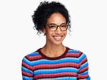 Warby Parker Chelsea N8ZXX8581 menekşe manolya gözlük - Image 2