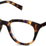 Warby Parker Chelsea N8ZXX8581 menekşe manolya gözlük