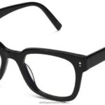 Warby Parker çizdi N8ZXX888 Jet Siyahı gözlük