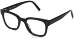 Warby Parker çizdi N8ZXX888 Jet Siyahı gözlük