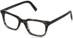 Warby Parker Clark N8ZXX8309 mavi mermer gözlük