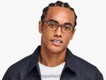 Warby Parker Clemens N8ZXX8496 menekşe kuvars kristali gözlük - Image 3