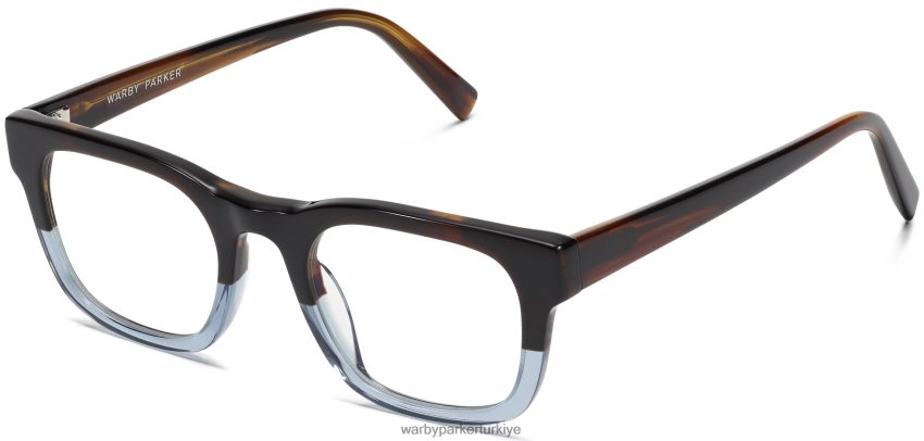 Warby Parker connor N8ZXX8108 doğu mavi kuşu soluyor gözlük - Image 1