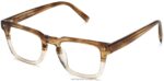 Warby Parker cullen N8ZXX8129 kestane kristali soluyor gözlük