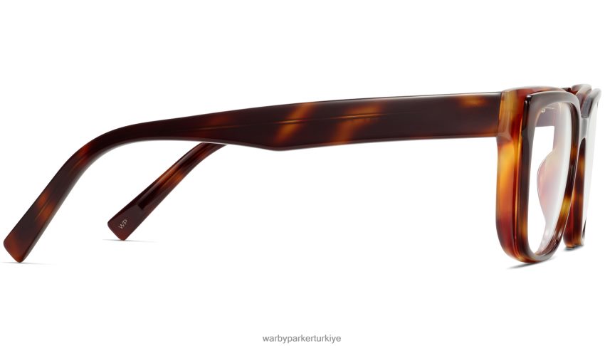 Warby Parker Cumberland N8ZXX8297 marcona kaplumbağası ile yanmış umber kaplumbağa gözlük - Image 5