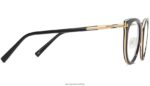 Warby Parker daha beyaz N8ZXX8254 cilalı altın ile jet siyahı gözlük - Image 5