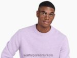 Warby Parker Dante N8ZXX8406 riesling ile kakao kristali gözlük - Image 3