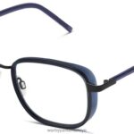 Warby Parker Dante N8ZXX8407 fırçalanmış mürekkepli giriş kristali gözlük