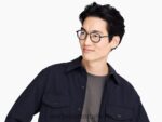 Warby Parker Dante N8ZXX8407 fırçalanmış mürekkepli giriş kristali gözlük - Image 3