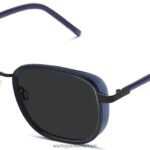 Warby Parker Dante N8ZXX8679 fırçalanmış mürekkepli giriş kristali gözlük