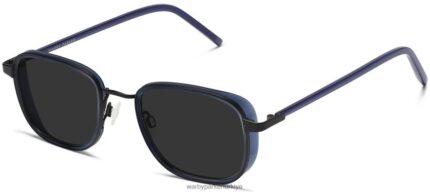 Warby Parker Dante N8ZXX8679 fırçalanmış mürekkepli giriş kristali gözlük