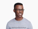 Warby Parker dayanıklı N8ZXX8226 çizgili pasifik gözlük - Image 2