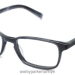 Warby Parker dayanıklı N8ZXX8226 çizgili pasifik gözlük