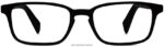 Warby Parker dayanıklı N8ZXX8227 Jet Siyahı gözlük - Image 4