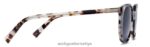 Warby Parker defne N8ZXX8915 incili kaplumbağa gözlük - Image 4
